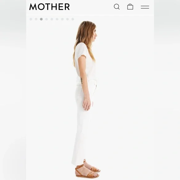 MOTHER Denim The Hustler Ankle Fray - Picture 6 of 16